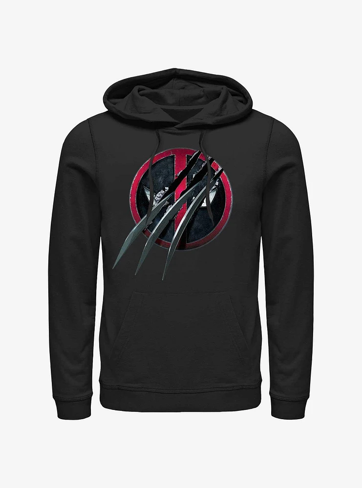 Marvel Deadpool & Wolverine Clawed Pool Hoodie