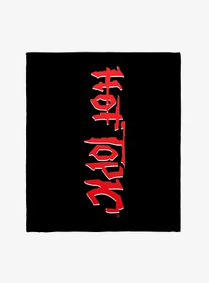 Hot Topic Logo Throw Blanket