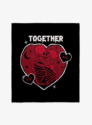 Together Forever Throw Blanket