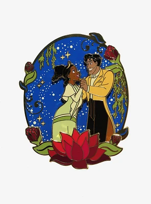 Loungefly Disney The Princess and The Frog Tiana & Naveen Sliding Limited Edition Enamel Pin