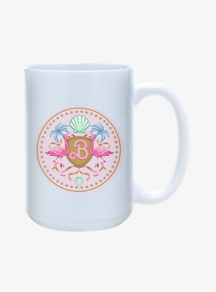 Barbie The Movie Malibu Barbie Beach Party Crest 15OZ Mug