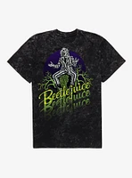 Beetlejuice Summoned Mineral Wash T-Shirt