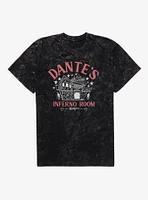 Beetlejuice Dante's Inferno Room Mineral Wash T-Shirt