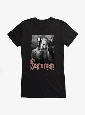 The Lord Of Rings Saruman Girls T-Shirt