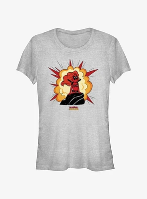 Marvel Deadpool & Wolverine Mermaid Girls T-Shirt