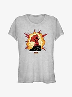 Marvel Deadpool & Wolverine Mermaid Girls T-Shirt