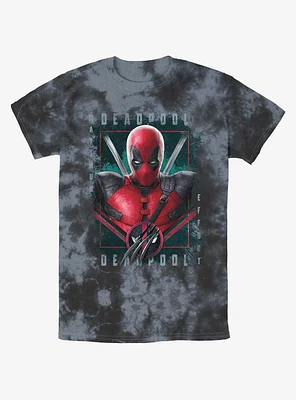 Marvel Deadpool & Wolverine Pool Port Tie-Dye T-Shirt Hot Topic Web Exclusive