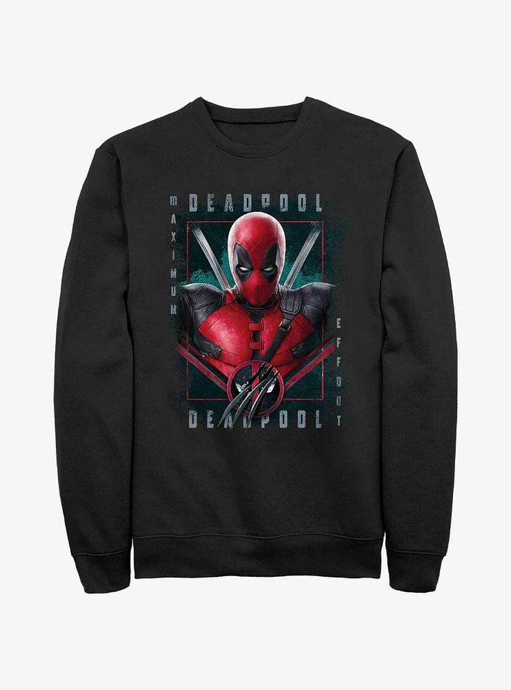 Marvel Deadpool & Wolverine Pool Port Sweatshirt Hot Topic Web Exclusive