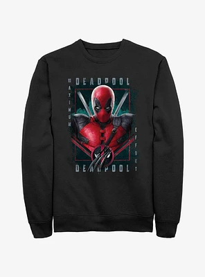 Marvel Deadpool & Wolverine Pool Port Sweatshirt Hot Topic Web Exclusive