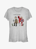 Marvel Deadpool & Wolverine You Should Meet Dogpool Girls T-Shirt