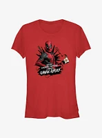 Marvel Deadpool & Wolverine Changing Your Cinematic Universe Forever Girls T-Shirt