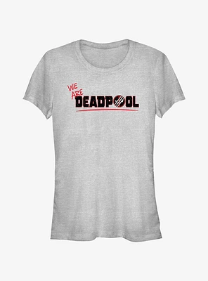 Marvel Deadpool & Wolverine We Are Logo Girls T-Shirt