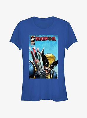 Marvel Deadpool & Wolverine Reflection The Claw Girls T-Shirt