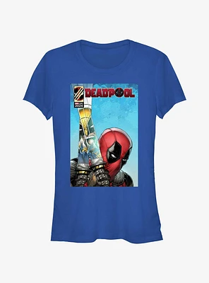 Marvel Deadpool & Wolverine Reflection The Swords Girls T-Shirt