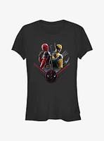 Marvel Deadpool & Wolverine X Force Pair Girls T-Shirt