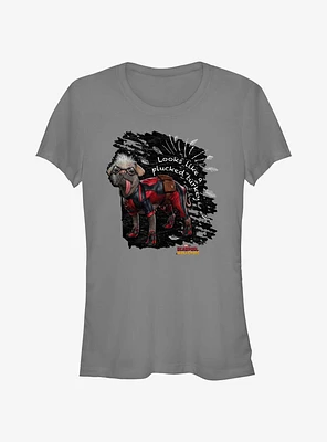 Marvel Deadpool & Wolverine Looks Like A Plucked Turkey Girls T-Shirt