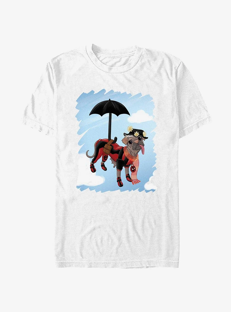 Marvel Deadpool & Wolverine Puppins Sky T-Shirt