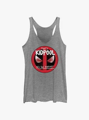 Marvel Deadpool & Wolverine That Is Kidpool Girls Tank