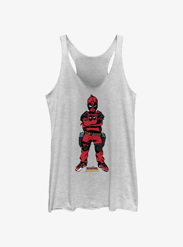 Marvel Deadpool & Wolverine I Am Kidpool Girls Tank