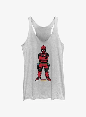 Marvel Deadpool & Wolverine I Am Kidpool Girls Tank