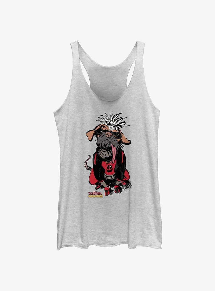 Marvel Deadpool & Wolverine Cool Dogpool Girls Tank