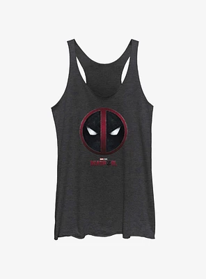 Marvel Deadpool & Wolverine Evil Eye Emblem Girls Tank