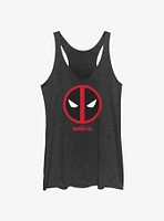 Marvel Deadpool & Wolverine Evil Eye Logo Girls Tank