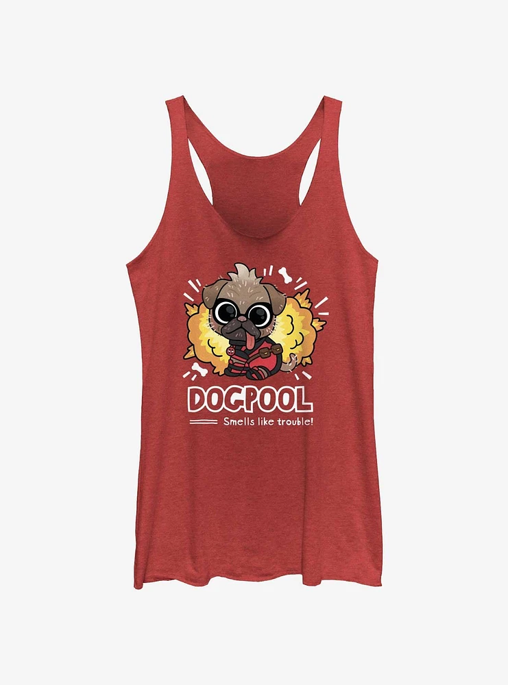 Marvel Deadpool & Wolverine Cute Dogpool Girls Tank