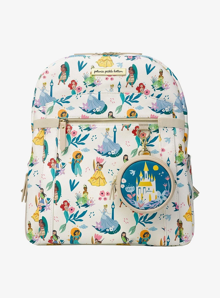 Petunia Pickle Bottom Disney Princess Courage & Kindness 2-in-1 Provisions Backpack