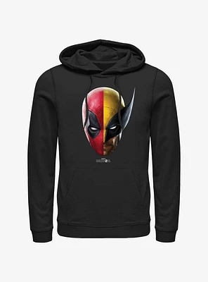 Marvel Deadpool & Wolverine Half Portrait Hoodie