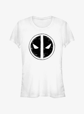Marvel Deadpool & Wolverine Scribble Emblem Girls T-Shirt