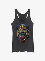 Marvel Deadpool & Wolverine Pose Badge Girls Tank