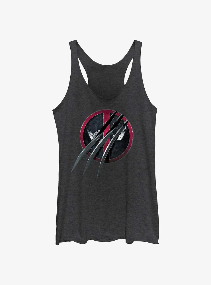 Marvel Deadpool & Wolverine Clawed Pool Girls Tank