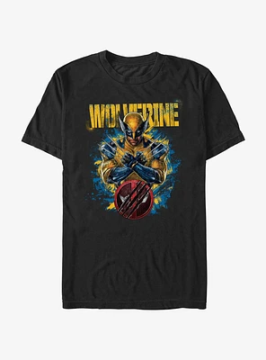 Marvel Deadpool & Wolverine Paint Dump T-Shirt