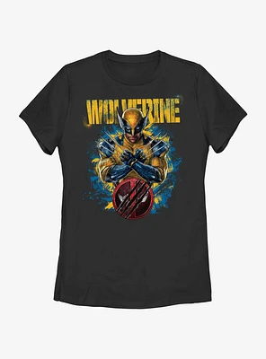 Marvel Deadpool & Wolverine Paint Dump Womens T-Shirt