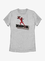Marvel Deadpool & Wolverine Hail Dead Dog Womens T-Shirt
