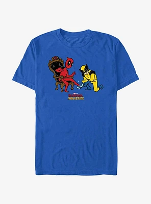 Marvel Deadpool & Wolverine If The Shoe Fits T-Shirt