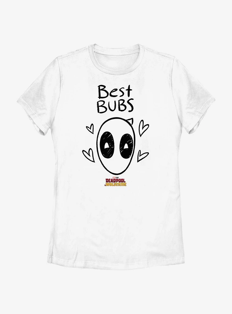 Marvel Deadpool & Wolverine Best Bubs Womens T-Shirt