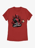 Marvel Deadpool & Wolverine Changing Your Cinematic Universe Forever Womens T-Shirt