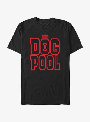 Marvel Deadpool & Wolverine Dogpool Letters T-Shirt
