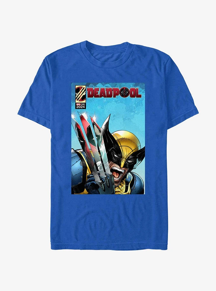 Marvel Deadpool & Wolverine Reflection The Claw T-Shirt