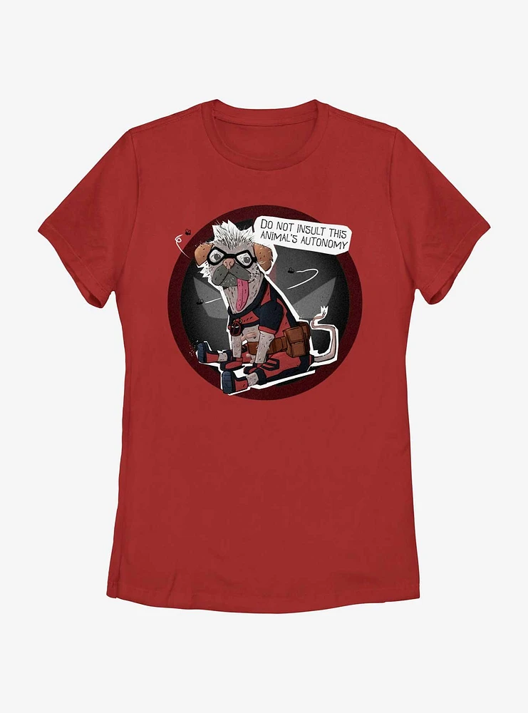 Marvel Deadpool & Wolverine Dogpool Autonomy Womens T-Shirt