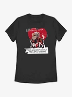 Marvel Deadpool & Wolverine Dogpool Little Unicorn Womens T-Shirt