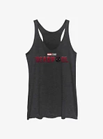 Marvel Deadpool & Wolverine Logo Womens Tank Top