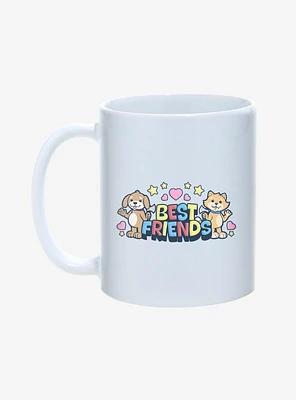 Hot Topic Cat And Dog Best Friends 11OZ Mug