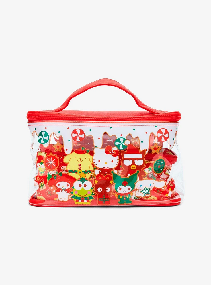 Hello Kitty And Friends Holiday Makeup Bag Set