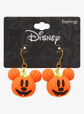 Disney Mickey Mouse Pumpkin 3D Figural Earrings — BoxLunch Exclusive