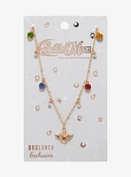 Sailor Moon Rhinestone Charm Necklace — BoxLunch Exclusive