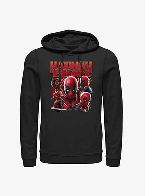 Marvel Deadpool & Wolverine Maximum Effort Hoodie BoxLunch Web Exclusive