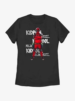 Marvel Deadpool & Wolverine Kidpool The Dirtiest Womens T-Shirt